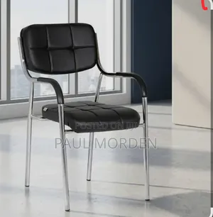 Chrome Visitors Office Chair