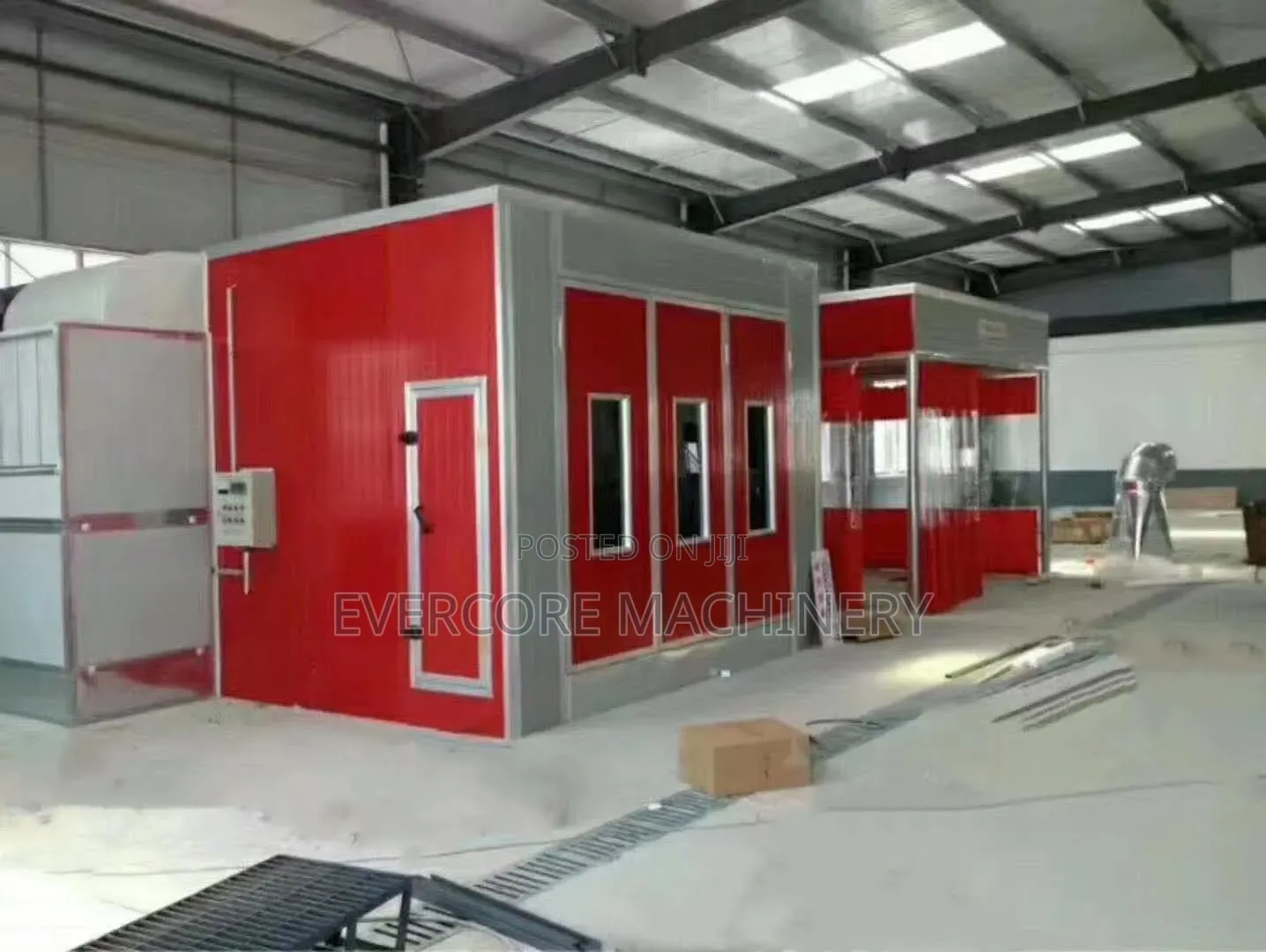 Heavy Duty Spray Paint Booth Machine Offer With Free Installation.