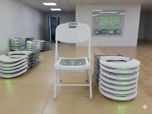 White Foldable Chairs (Plastic)