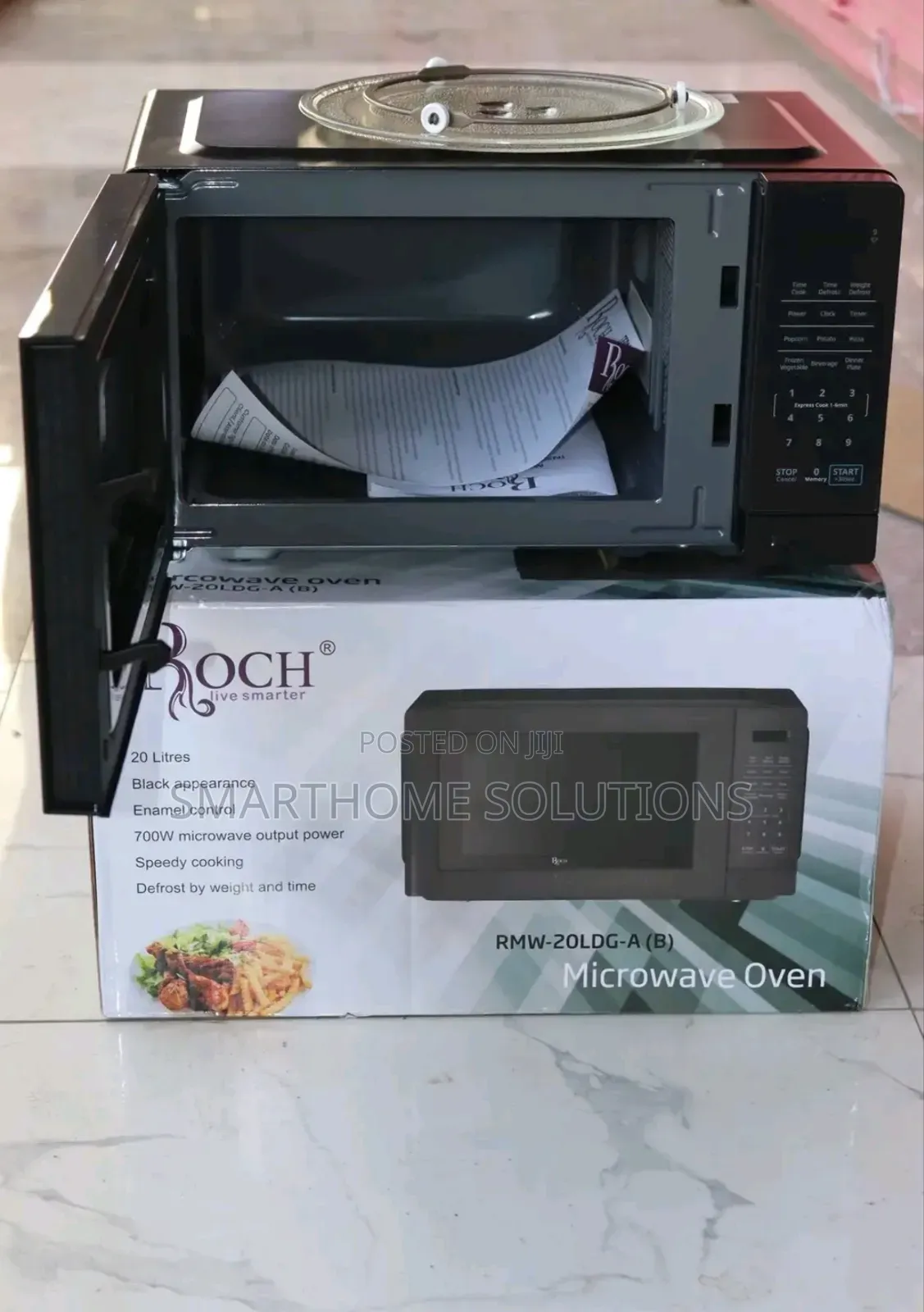 Microwaves Roch RMW-20ld7cw-Ab 20l Digital Microwave