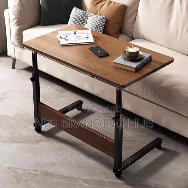 Movable Bedside/ Coach Laptop Desk.Expandle 60×40(60-85 Cm) Stda
