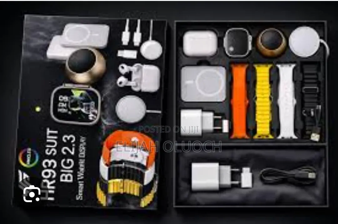 Hr93 13in1 Smart Watch Set Now Available
