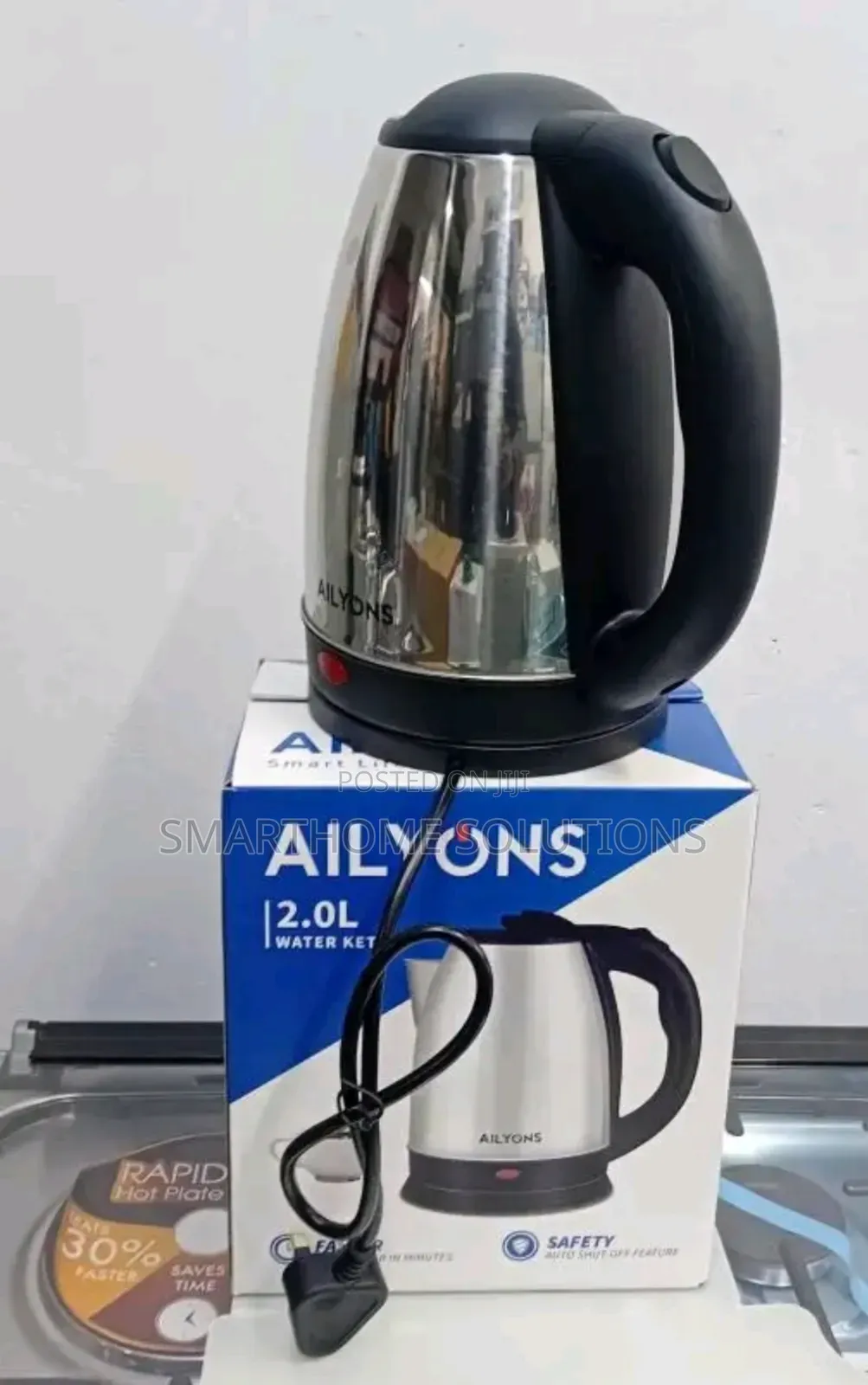Ailyons 2litres Electric Cordless Kettle