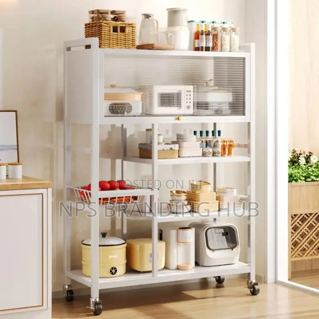 Heavy Duty Kitchen Cabinet With Wheels (Stda)