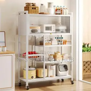 Heavy Duty Kitchen Cabinet With Wheels (Stda)