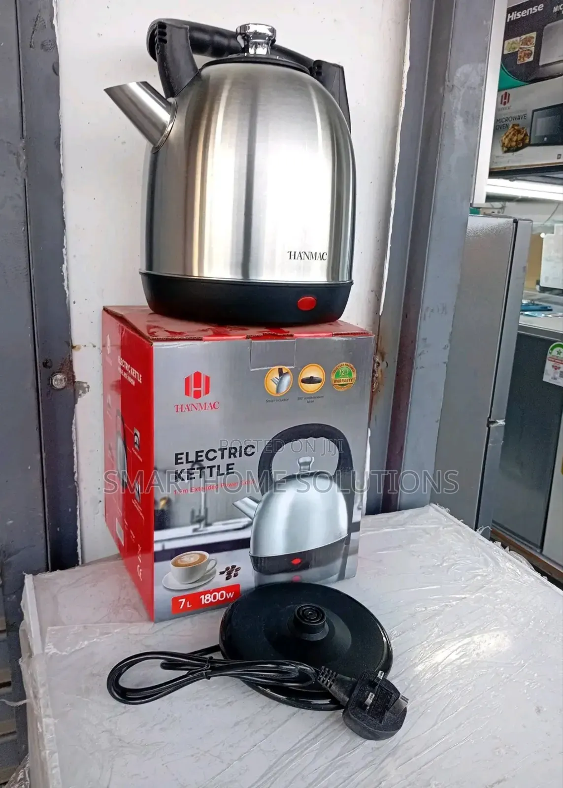 Hanmac 7l Manual Kettle -Hkm2w Stainless Steel