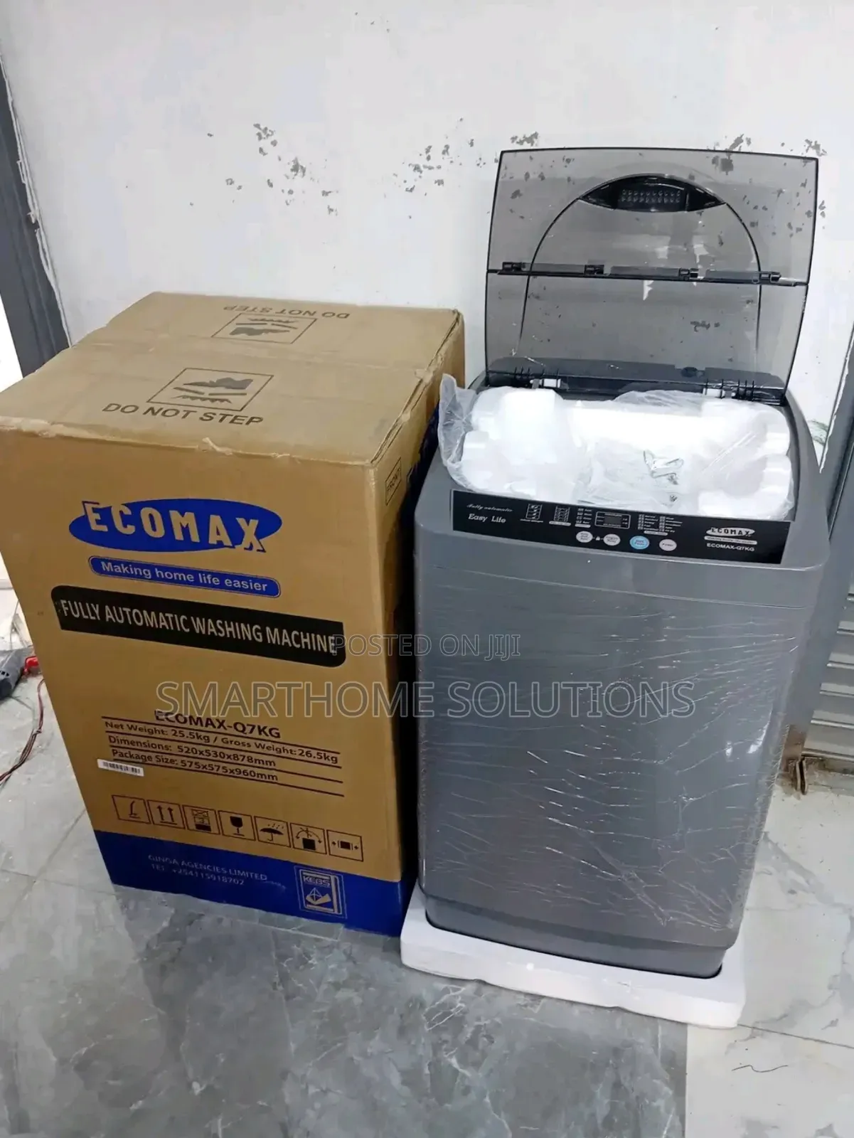 Fully Automated 7.5kg Ecomax Washing Machine