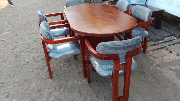 Brown 6 Seater Modern - thumbnail 2