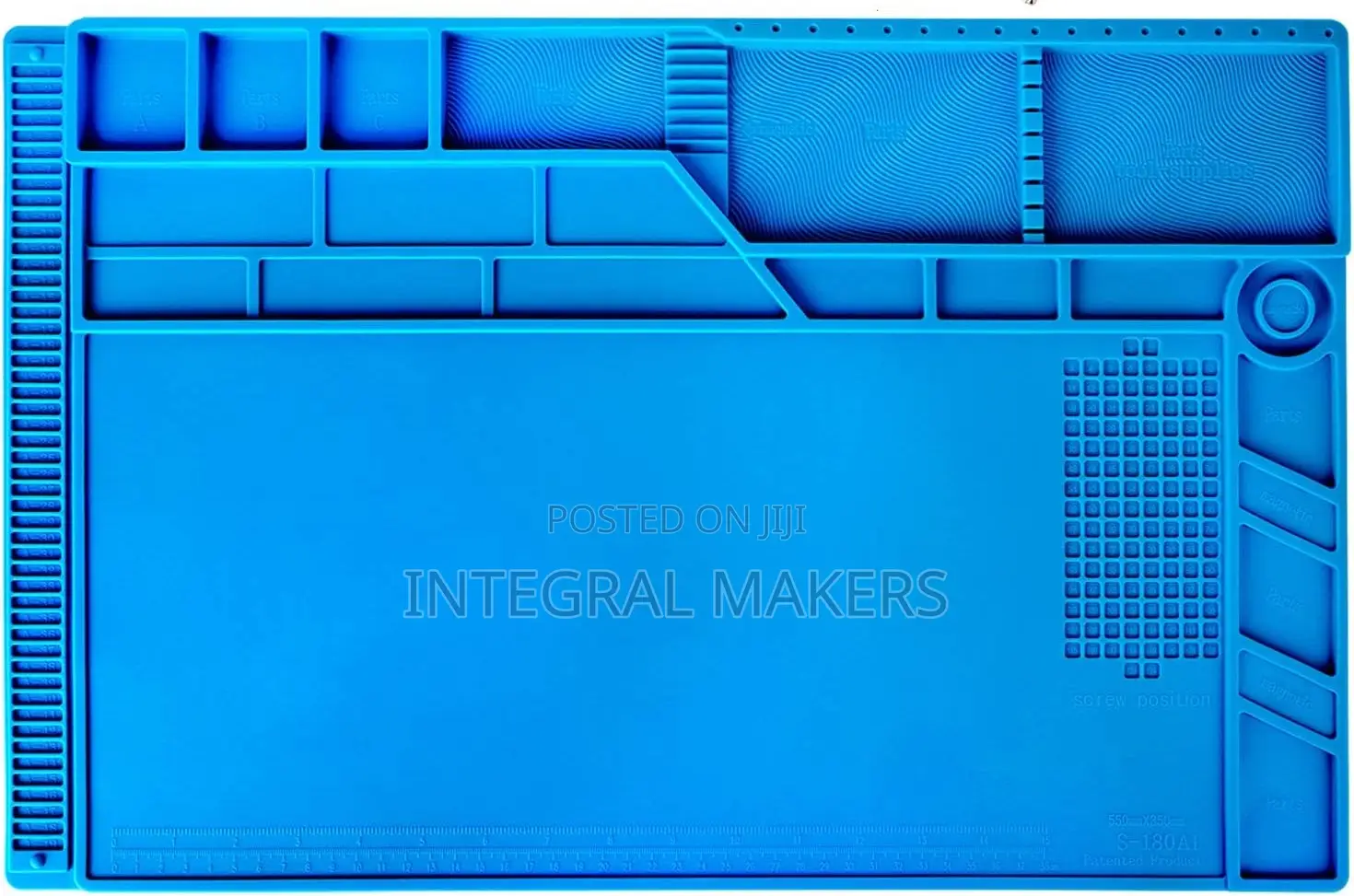Large Silicone Soldering Mat Magnetic (Size 21.6 X 13.8 Inch)