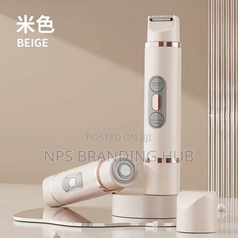 2 in 1 Rechargeable Dual Head Shaver With Smoothener (Stda