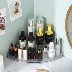 3layer Acrylic Cosmetic Corner Organizer/Kitchen Spice Organizer Stda