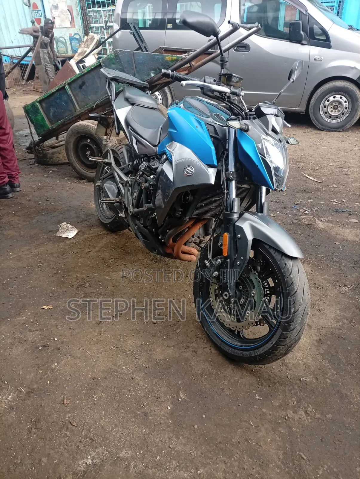 CFMoto 400NK 2019 Blue