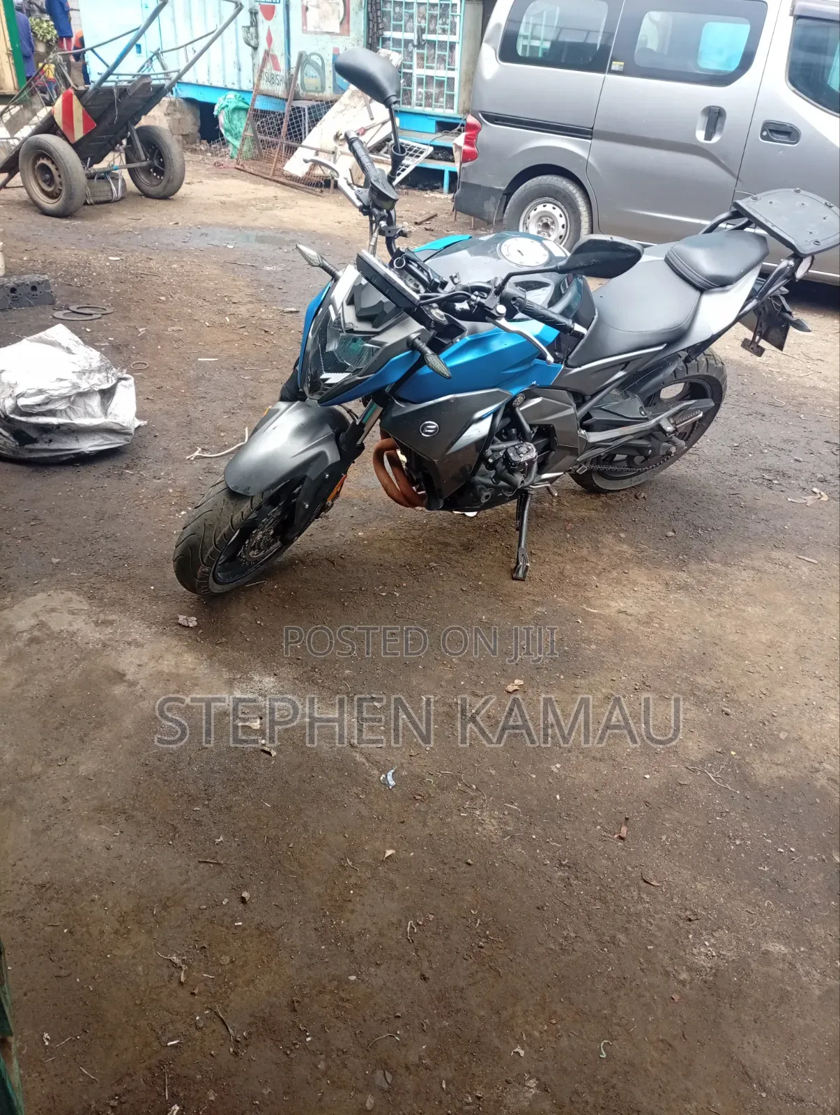 CFMoto 400NK 2019 Blue