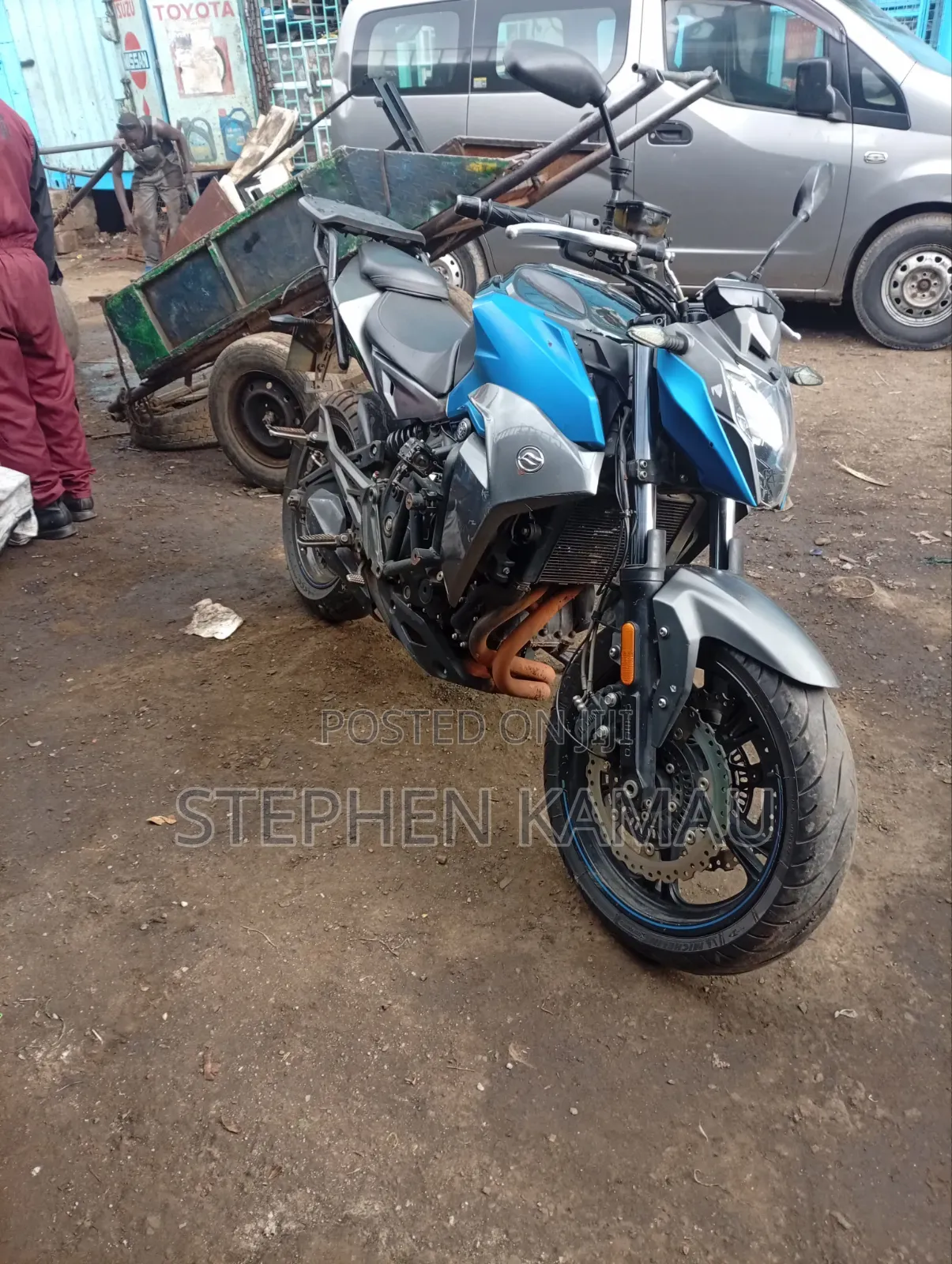 CFMoto 400NK 2019 Blue