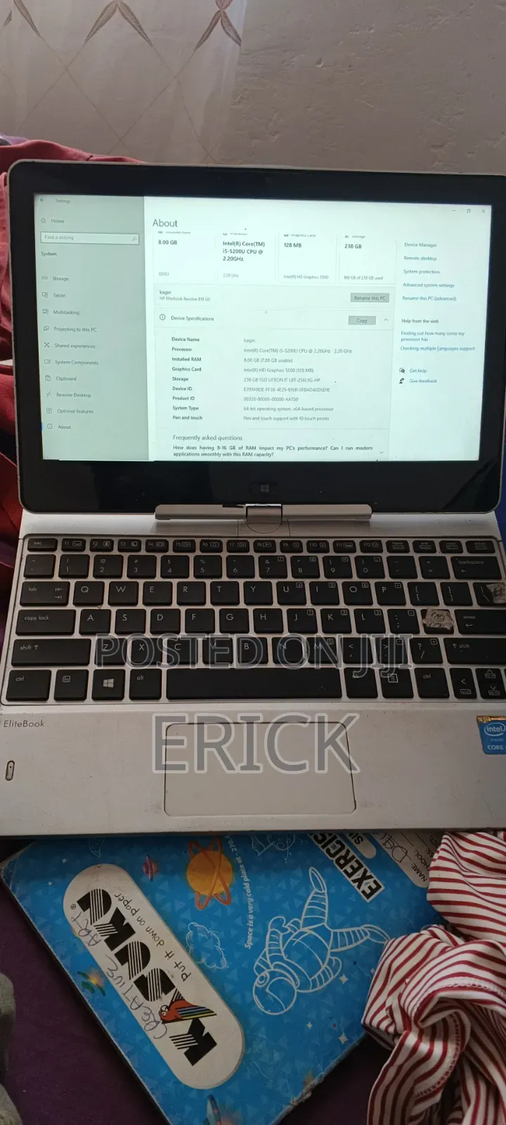 Laptop Up for Grabs
