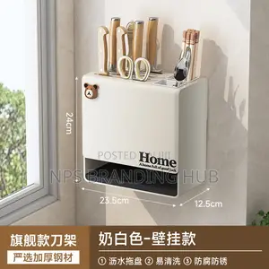 Wall-mounted Knife Rack Chopstick Holder (Stda