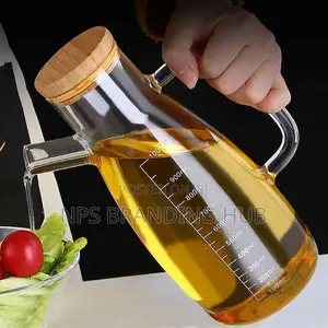 High Borosilicate Oil Jar/Oil Dispenser 1000ml (Stda