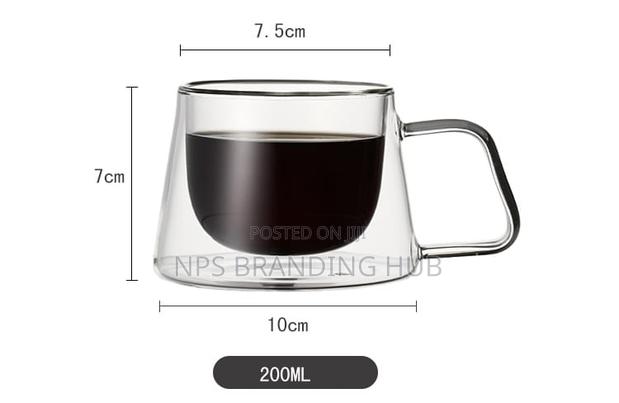 Double Wall Crystal Clear Acrylic Cup Capacity 180ml (Stda - thumbnail 2