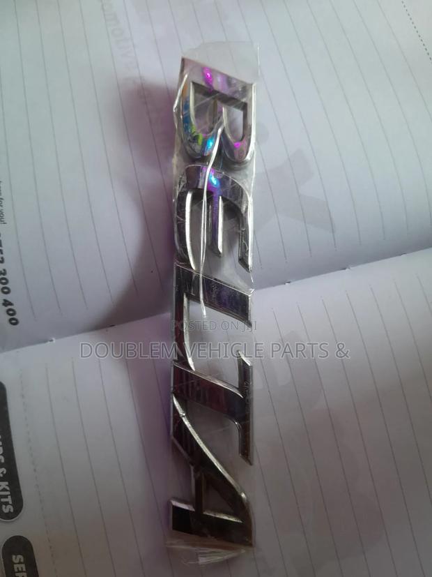 Toyota Belta 2008-2010 Emblem/Name/Logo/Badge