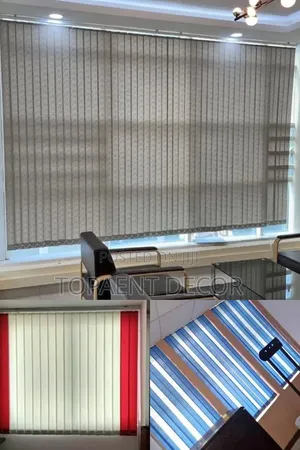 Modern Windows, Light Control, Vertical Office Window Blinds