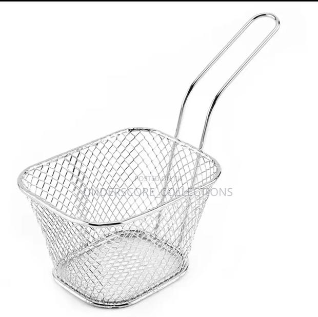 French Fries Serving Baskets Classy Modern Serving - thumbnail 3