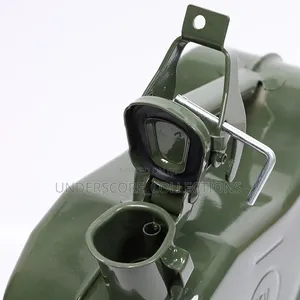 20-Litre Traditional Military-Style Steel Jerry Can.