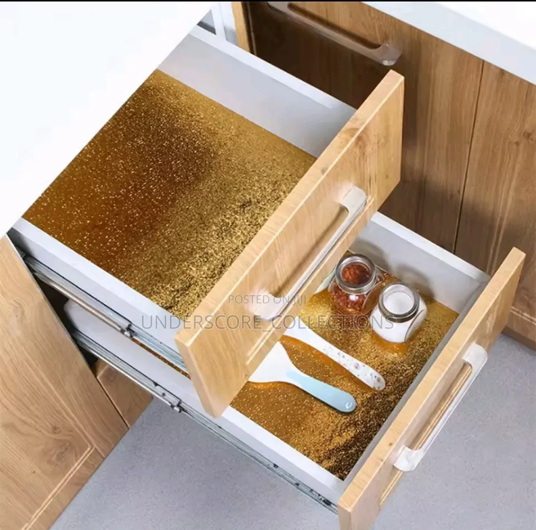 Cabinet Liners Sticky Peel and Stick Liners