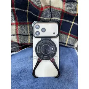 Minimalist Aluminum Phone Case for iPhone 17promax With 360 Rotation K