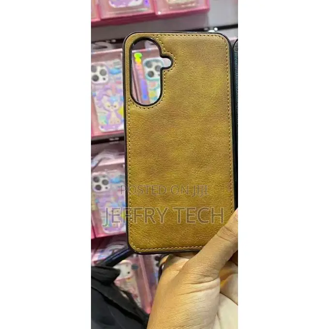 Org Case for Samsung Galaxy A57 5g Soft Leather Case Brown