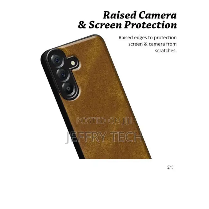 Org Case for Samsung Galaxy A57 5g Soft Leather Case Brown