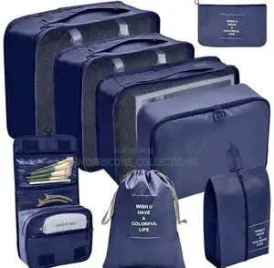 8pc Quality Bag Suitcase Storage Multifunction Bag Kit Organizer