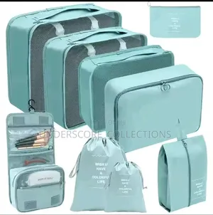 8pc Quality Bag Suitcase Storage Multifunction Bag Kit Organizer
