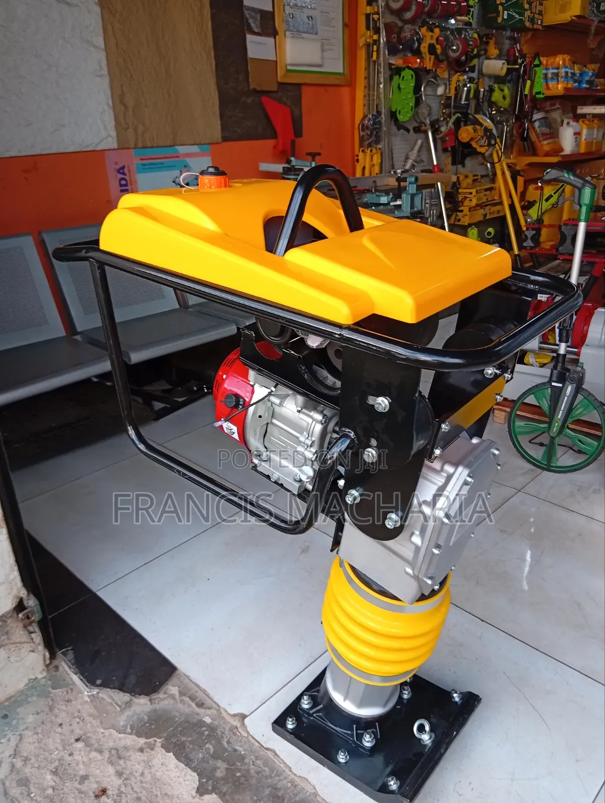 Heavy Duty Ramping Rammer Machine