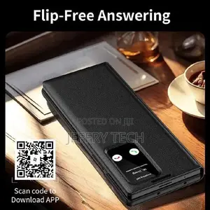 Org Flip Leather Cover Smart View Case Samsung Galaxy Z Fold 6