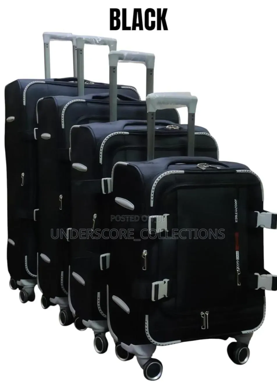 Good Partner Suitcases 
4pc
Fabric Hardbody
Quality and Durable