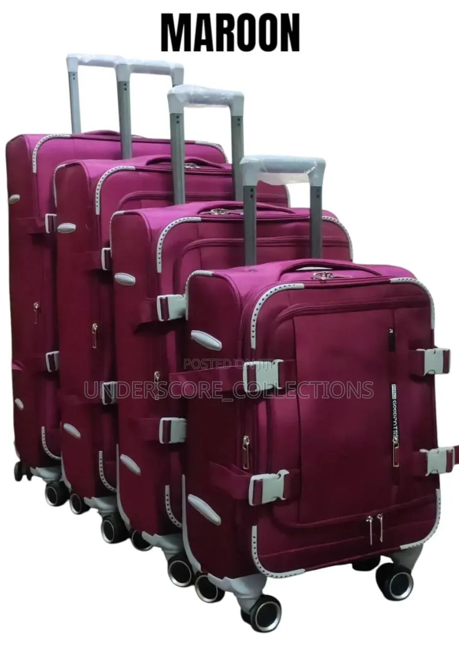 Good Partner Suitcases 
4pc
Fabric Hardbody
Quality and Durable