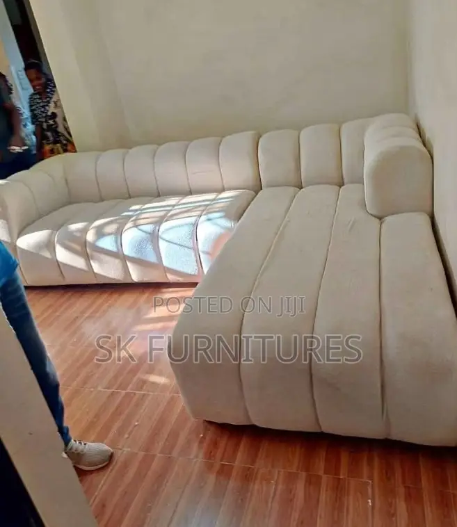 Modern L-Shaped Sectional Sofa