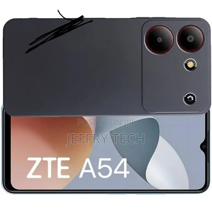 Silicone Case for Zte Blade A54, Silky-Soft Touch Full-Body Protective