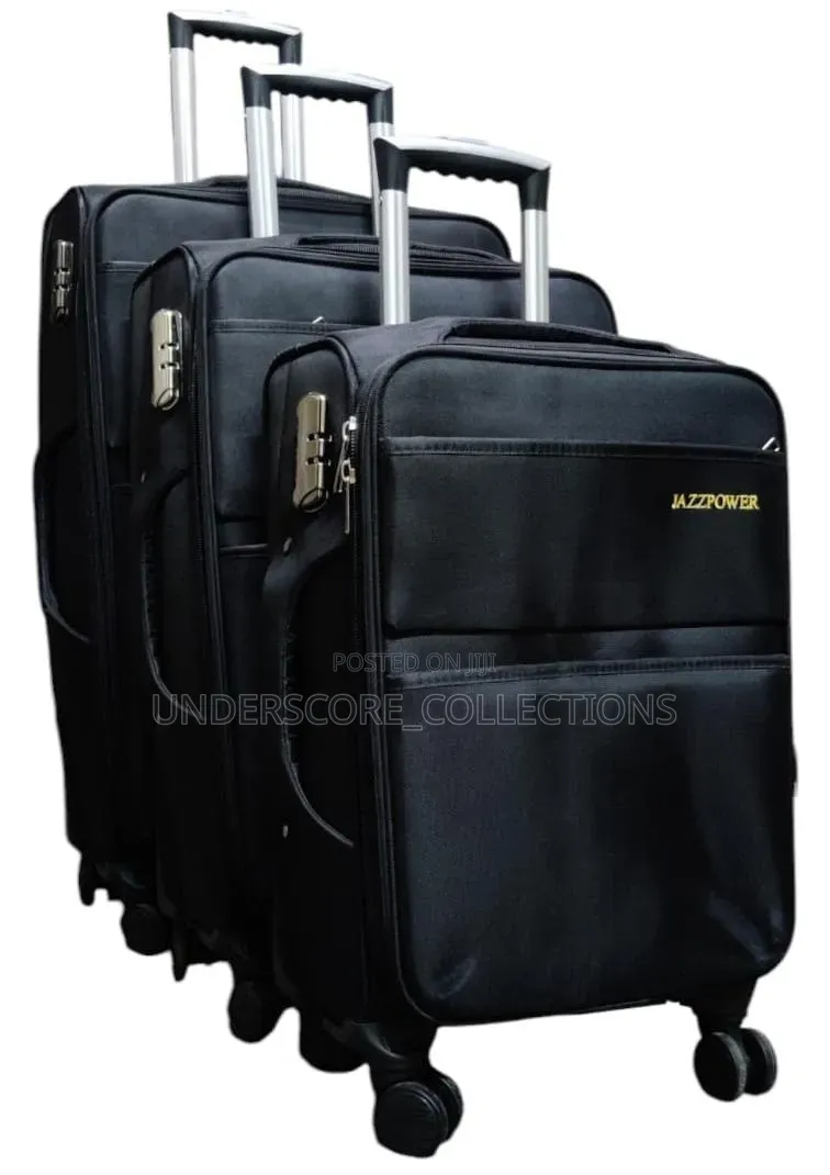 Jazz Power 
Durable Suitcases 
3pcs
Fabric Body