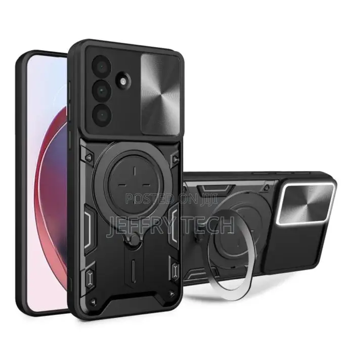 Samsung Galaxy A57 5g With Ring Holder Kickstand and Camera Lens Slid