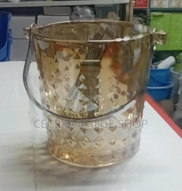 Ice Bucket With Tong