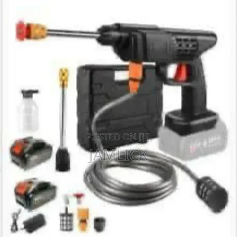 96vh Wireless Car Wash Spray Gun Machine With 2 Batteries - Js