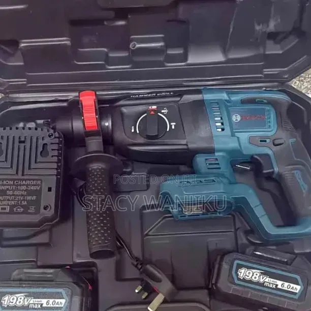 Portable Hammer Drill *Rotary 198v