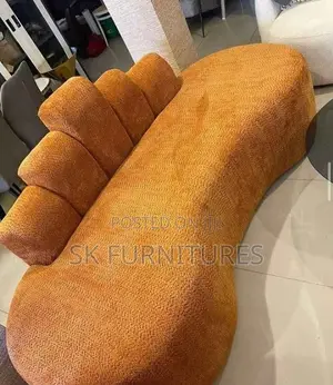 Unique Curved Sofa