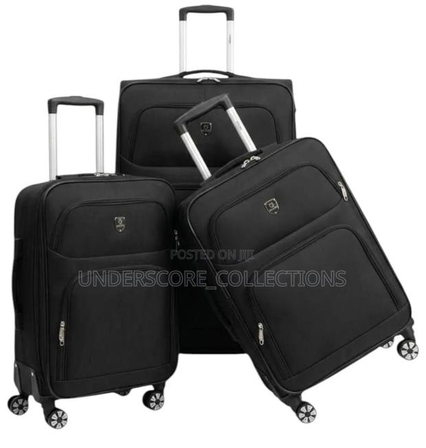 *3pcs Skul Gear 4 Wheels Suitcase*