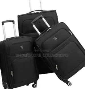 *3pcs Skul Gear 4 Wheels Suitcase*