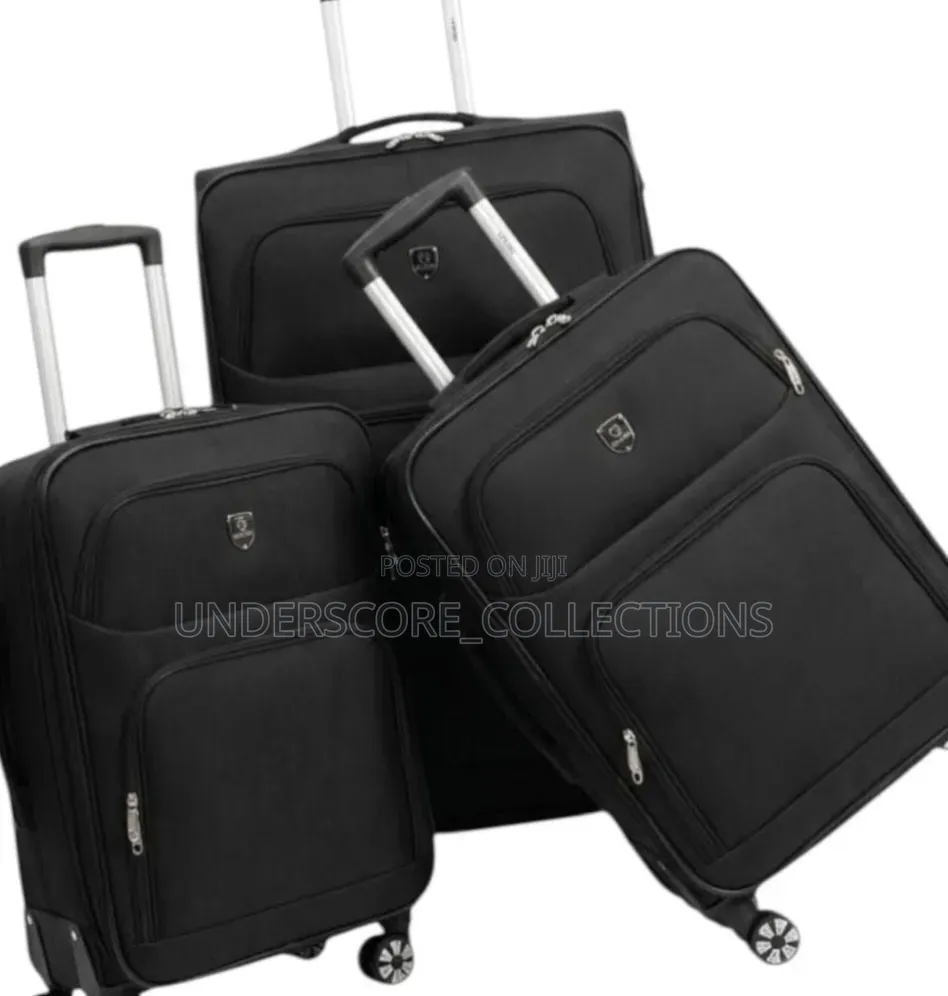 *3pcs Skul Gear 4 Wheels Suitcase*