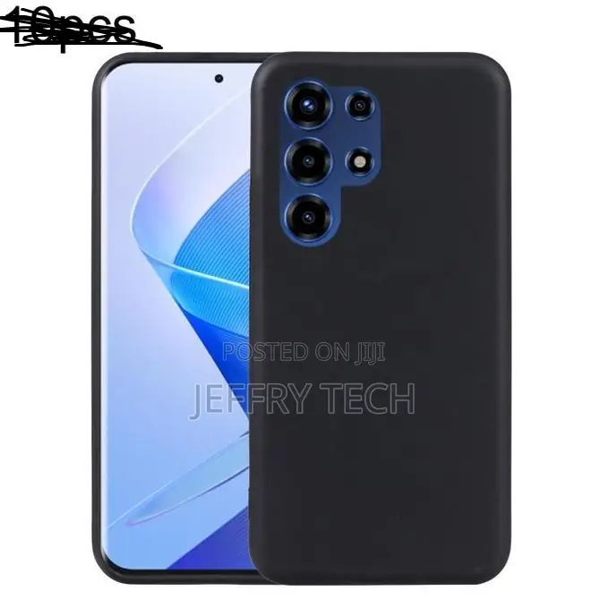Org Itel S26ultra Soft Silicon Cover Black