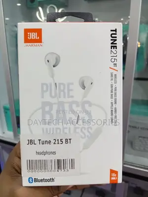 JBL Tune 235bt Wireless Earbud Headphones With Pure Bass Sound - White