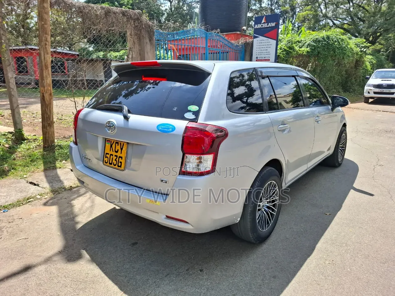 Toyota Corolla Fielder 2013 Silver